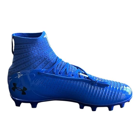 Under Armour Highlight 2 MC Knit Men's Football Cleats Royal Size 11 3027304-400 - Picture 2 of 10